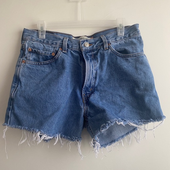 Repurposed Men’s Levi Women Shorts - Picture 2 of 5